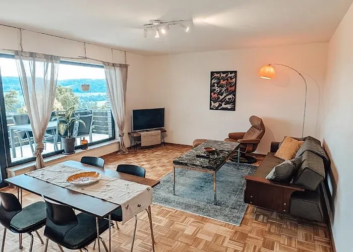 公寓 Ruhige Mit Ausblick 埃克斯特塔尔